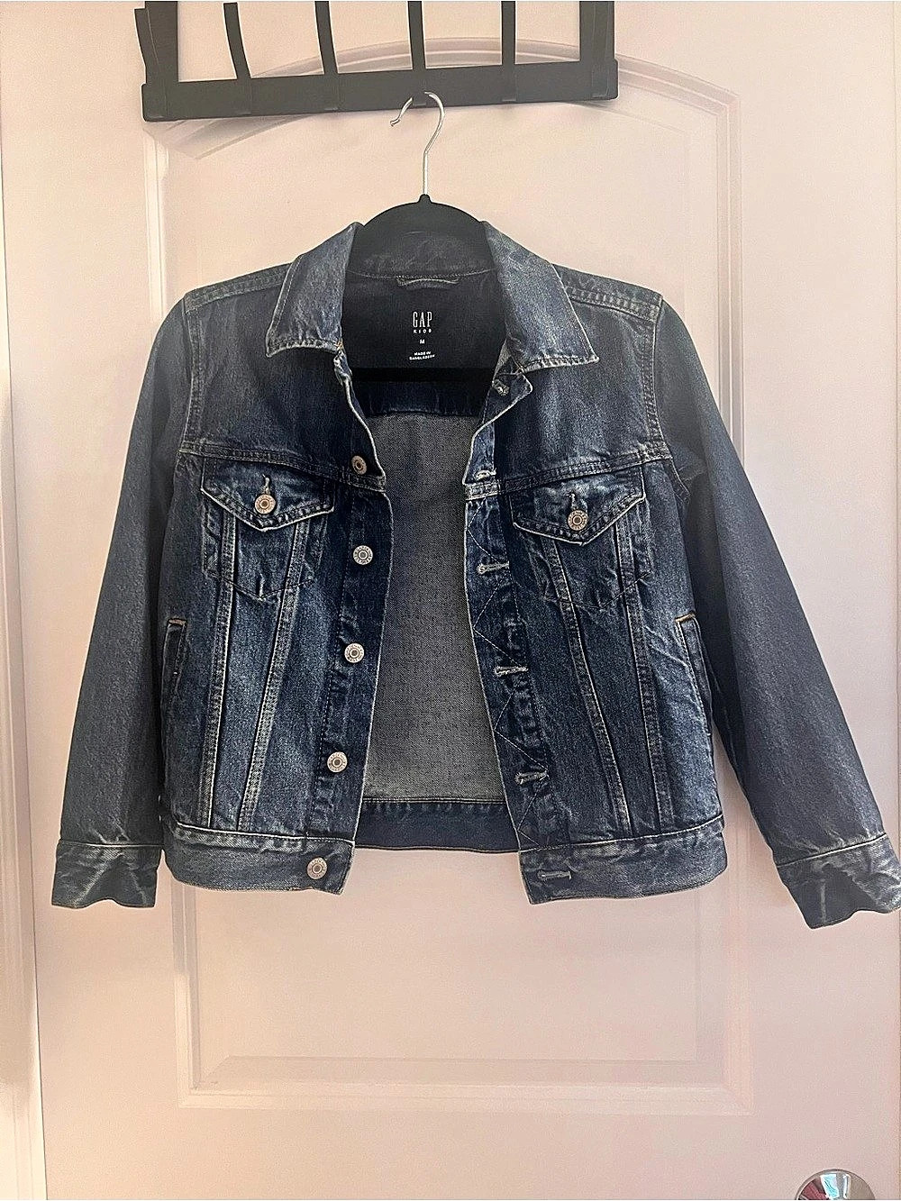 Gap Kids Icon Denim Jacket Blue Denim